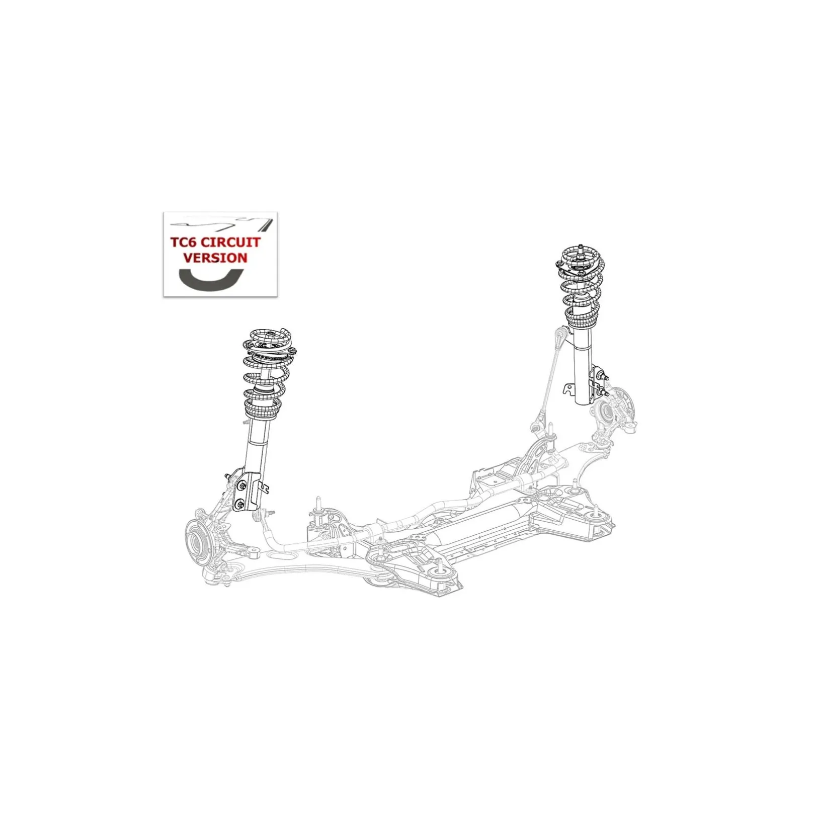 E14 FRONT SUSPENSION - TC6