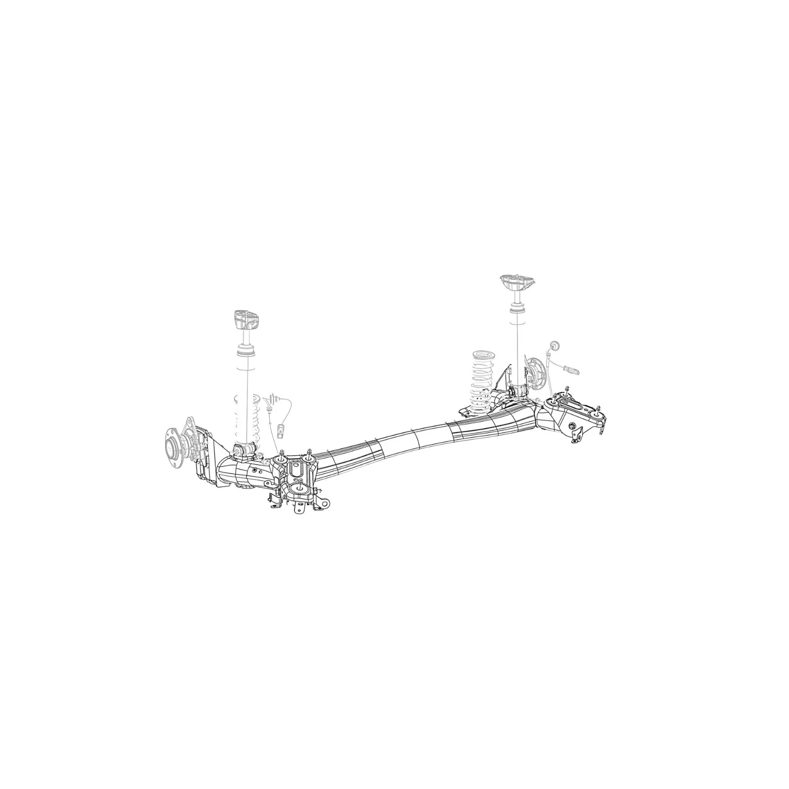 E21 REAR SUBFRAME