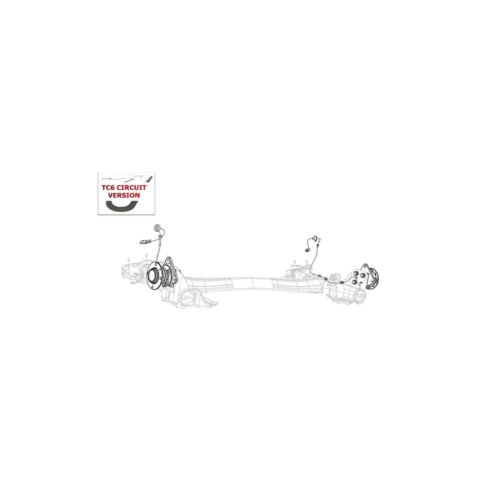 E24 PORTE-MOYEU ARRIERE-TC6