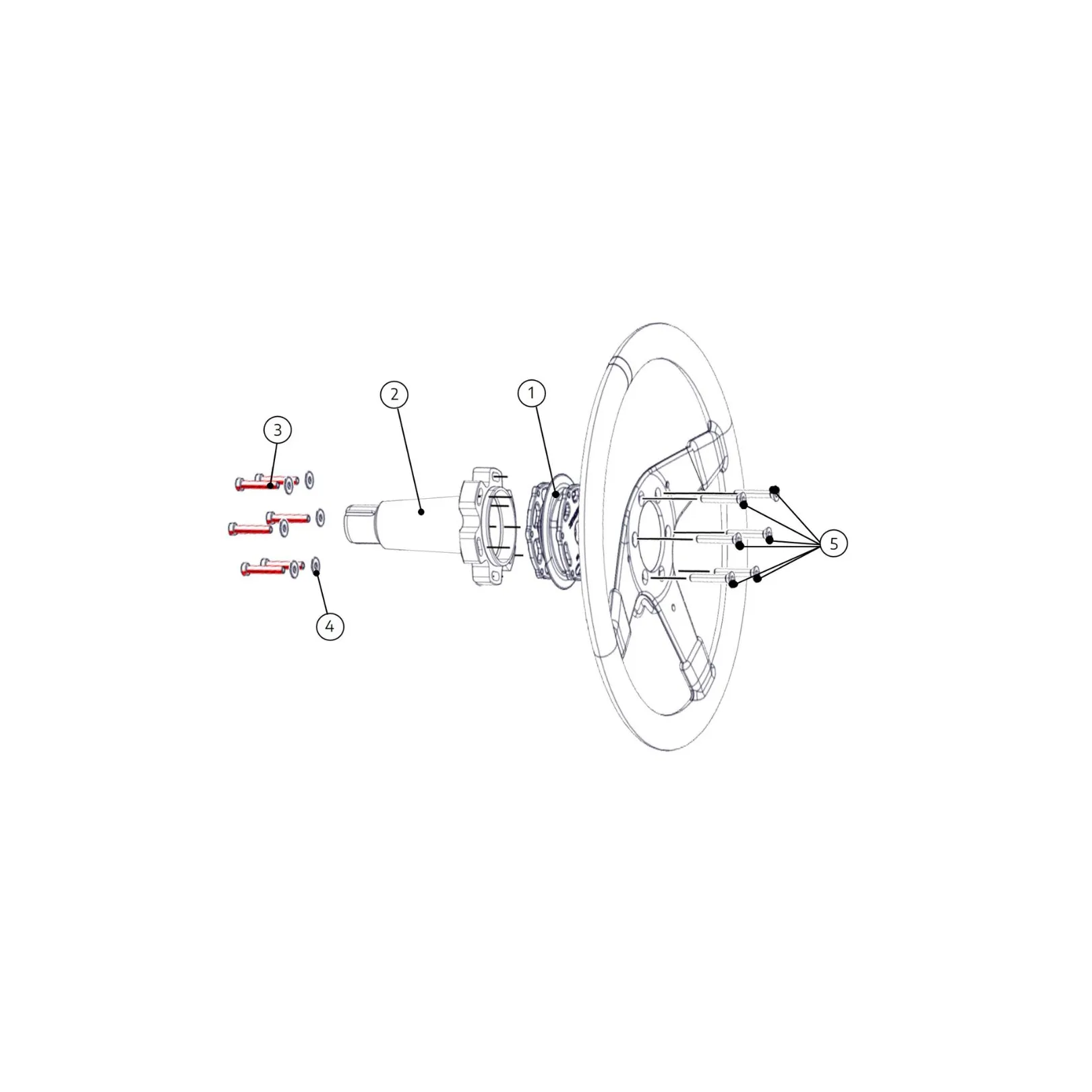 E46 STEERING QUICKRELEASE - OPTION