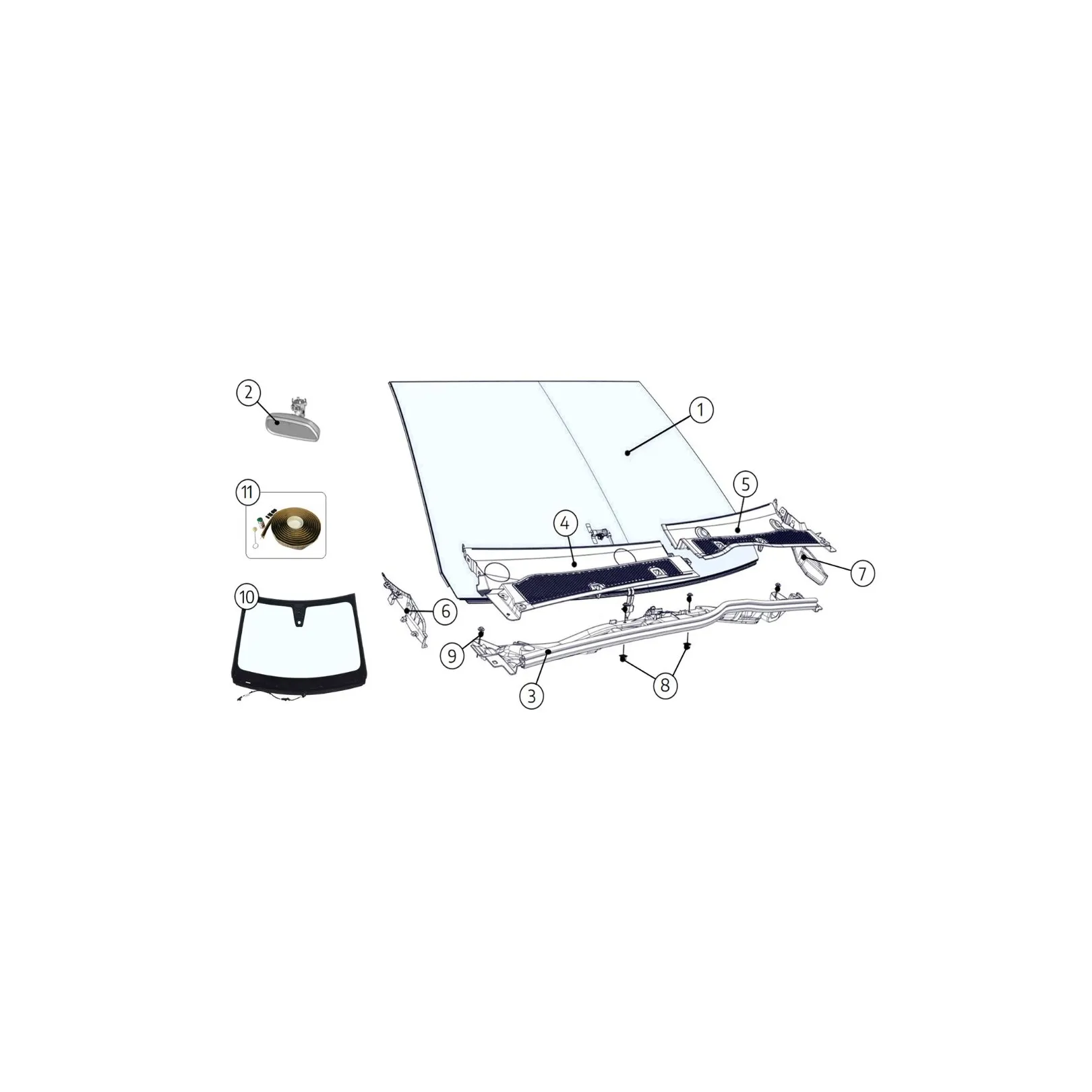 P1A WINDSHIELD